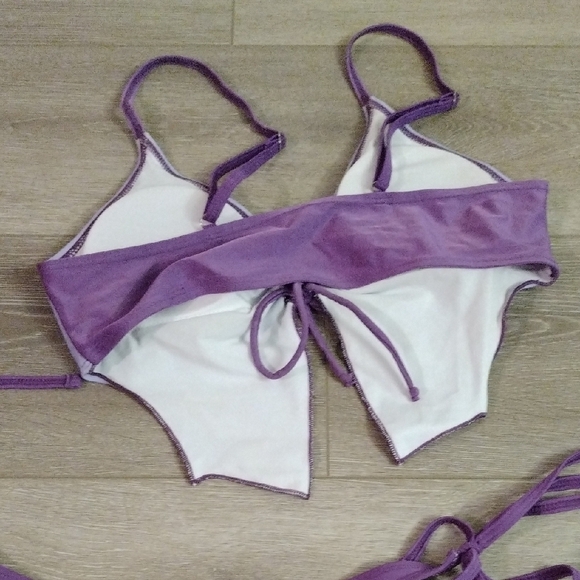 Butterfly 2 Piece Bikini Tankini - Picture 4 of 11